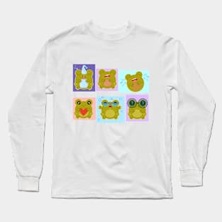 Emotional frogs Long Sleeve T-Shirt